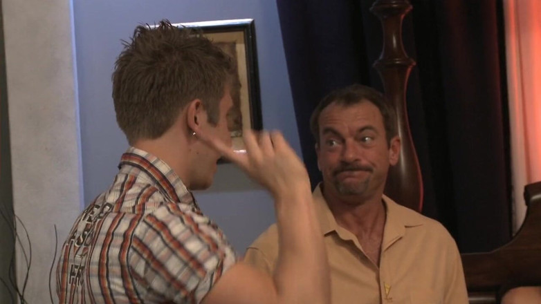 2 Guys 1 Girl: Freaky MILF needs at least two big schlongs