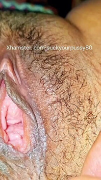 Bangladeshi Hindu Boudi - She Opened Her Hairy Pussy to Show the Inside for All
