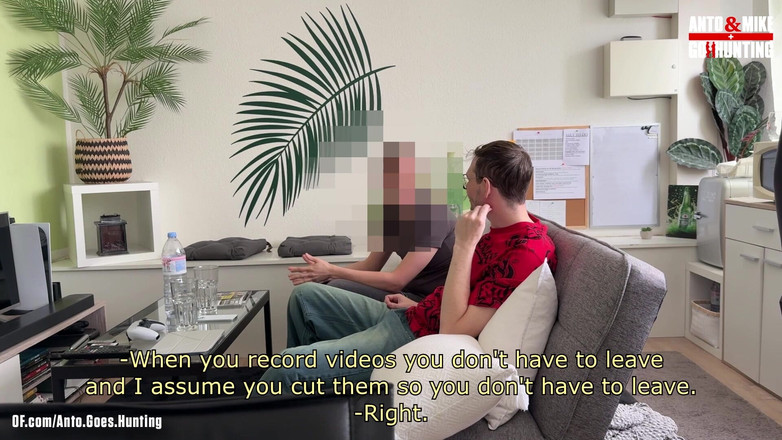 Anto goes hunting: Straight Openminded Technician Gets Curious and Ends up Going All...