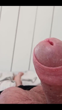 My Hot Uncut Dirty Dry Cummed Cock. Need You to Lick It Clean.