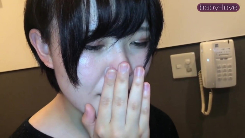 Cheaters Japan: Facecum ilk kez, boyish kısa saçlı güzellik bir yaramaz anı...