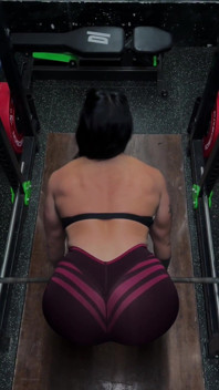 Muscles and a Peachy Ass