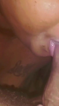 Bitch Sucking the Dick Dry!