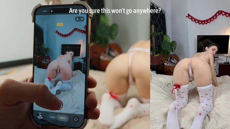 Ammy1Yammy: Stepbro, hjälp mig med fotografering ... i min mun!