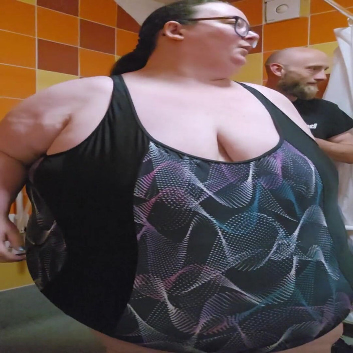 SSBBWLadyBrads: Yüzme kostümü denemesi