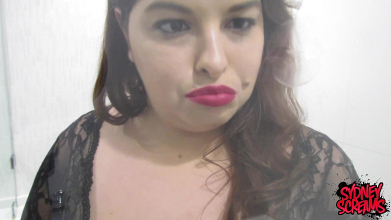 Sydney screams fetish: Shiny Red Lips on Glass - Wmv