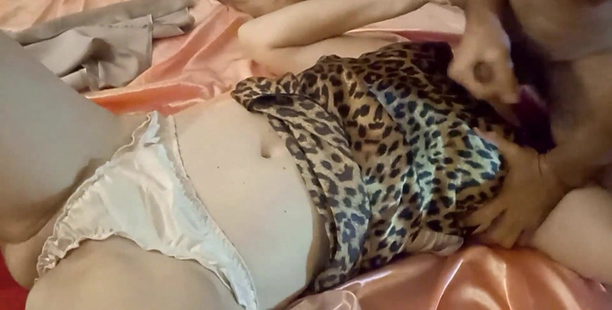 Sexy O2: 1294 (03) - белая шлюшка, стринги и корсет, спандекс, штаны, каблуки, минет, видео от первого лица, раком