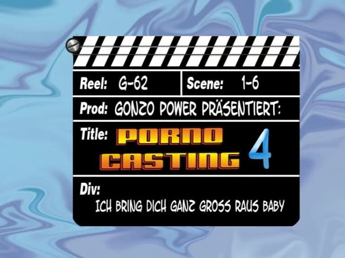 GERMAN PORN CLASSICS: Porno Casting 4