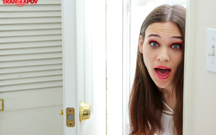 TransexPOV: POV: Self Suck &amp; Hard Fuck with Jessy Bells