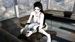 Why fuck so hard: 3d повія з великими цицьками зраджує з великим чорним членом, її дупу так сильно відтрахали