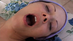 Purzel: Ya Tuhan! Cewek mungil rambut cokelat didobel penetasi sama dua...