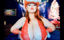 Samantha 38G: Cowgirl BBW Samantha38g Xmas Big Boob Fun