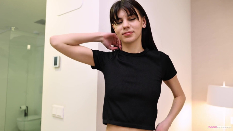 Teen Dreams: Black Top and Thong