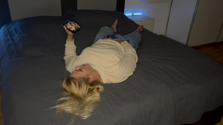 Bonieclydeerotik: Masturbation Porn Watching Horny Foreplay Blonde Wet Horny Aroused Pussy...