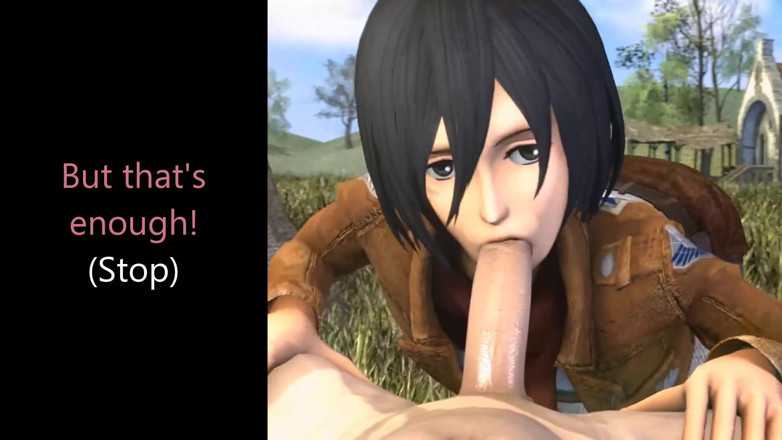 Sperman1998: Mikasa ackerman joi (aot)