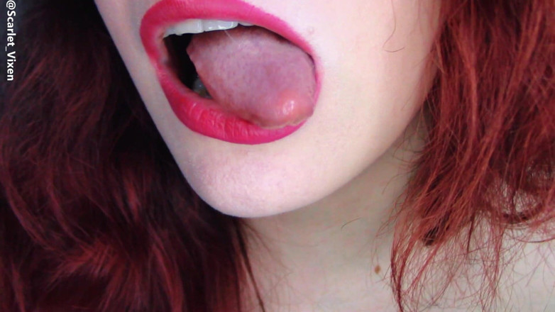 Scarlet Vixen: Cho ăn miệng của bạn &amp; tôn sùng vú