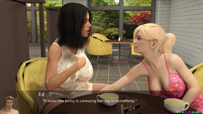 Porny Games: Project hot wife - Coffee shop exibitionism (90)