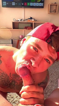Tlustý zadek s velkým čůrákem dostane můj tlustý ořezaný penis do krku a do jeho šťavnaté díry - Christian Hunter a Northem