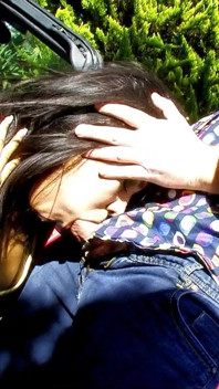 Slut teen Julia invited and fucked by freelancer