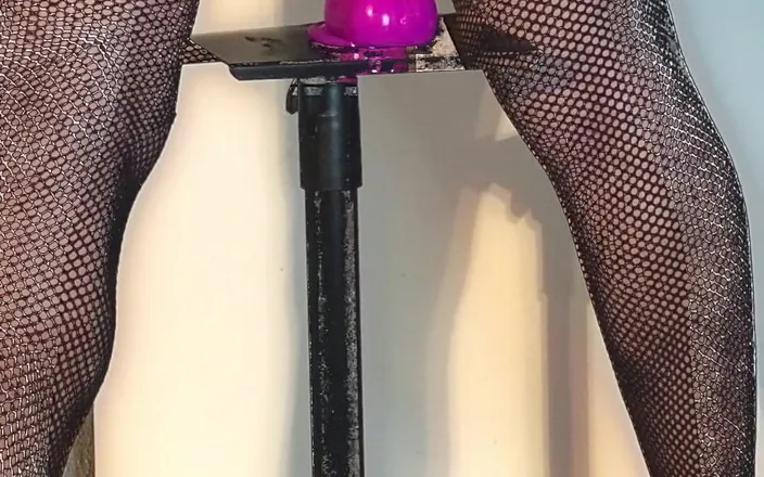 kandiKane: Big Purple Massive Girth Cock Drills Kandi Kane Hard
