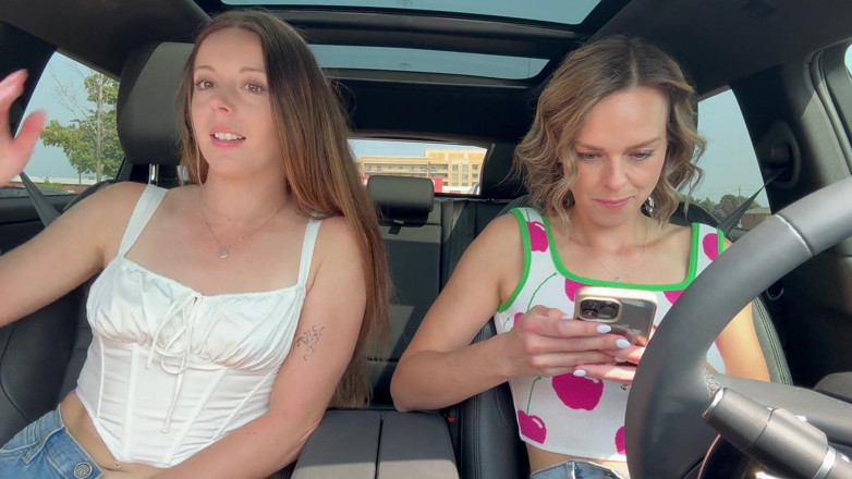 Serenity Cox: Nadia Foxx &amp; Serenity Cox Using Lush Remote Controlled Vibrators in...