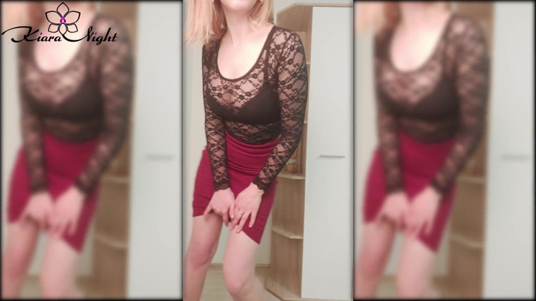 Kiara Night: Geile lehrerin masturbiert leidenschaftlich nach dem unterricht