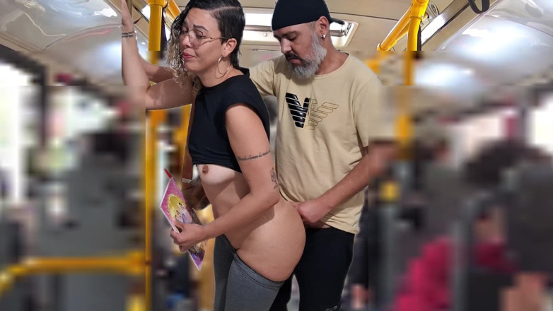 Gabi SweetCouplesStories: Kurevská studentka dostane výstřik v autobuse