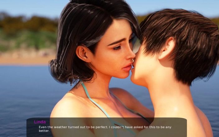 LoveSkySan69Real: Milfy City [v0.6e] Частина 97 з Ліндою на пляжі від loveskysan69