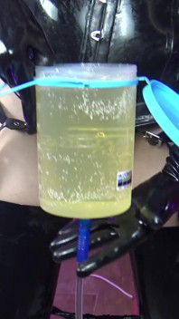 Piss Enema Discipline with Piss Lube for My Sissy Slave