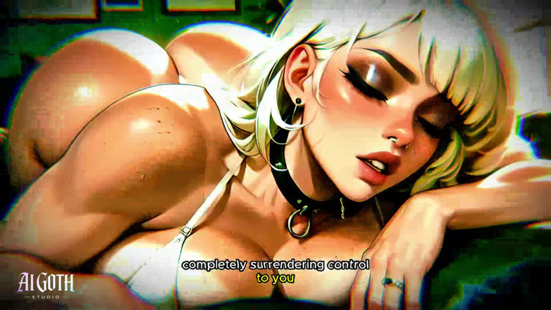 AI Visuals X: White Hair Goth Bitch "ruin Me" - Extreme Confession (4k Ai)