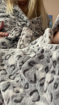 In a Cuddly Bathrobe