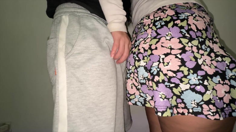 CoupleOfHotSins: Unknown Woman Touches a Stranger's Dick