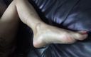 My lesbian fetish clips - By Nikoletta Garian: Long feet session with Vicky 05
