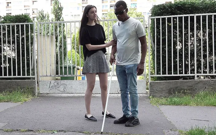 Only Taboo: Lucky day for fake blind big black cock grandpa