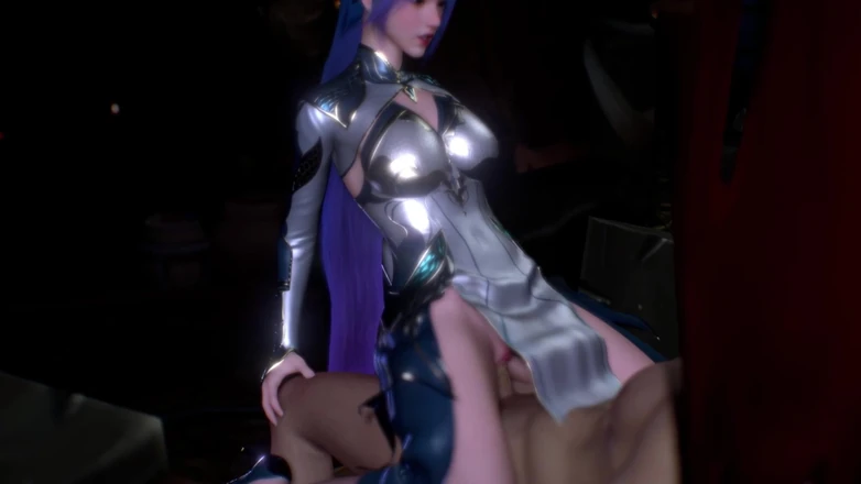 Why fuck so hard: 3D Big Boobs Cosplay Babe Wearing Hot Dress Got Fucked...