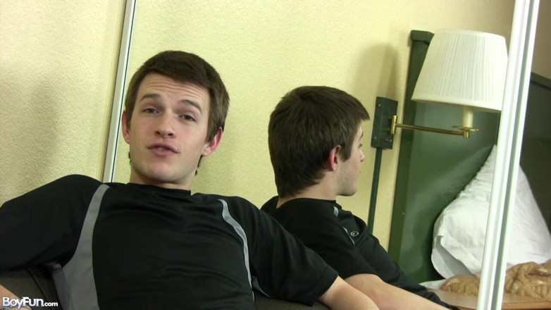 BoyFun Solo: Krys masturbating