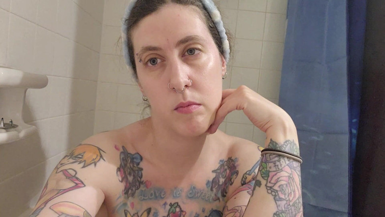 Animer gamer girl: Softcore. Geen masturbatie. Natuurlijk voor mij.