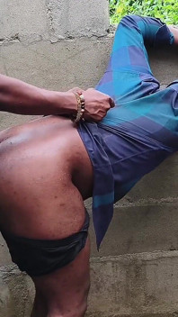 Dogging mit dieser großen afrikanischen molligen schlampe im stehen