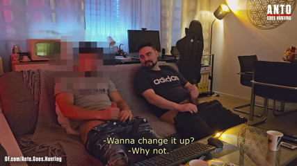 AntoGoesHunting: Velký Péro Hetero Turecký Kamarád Má Pohodlnější - Vzájemné Honění a...