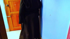 Aria Mia: 当她自慰而不是上大学时，我操了我热辣的阿拉伯继妹