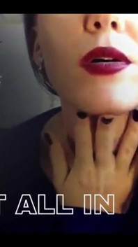 Get on Your Knees for Me as I Use My Dildo to Tease Your Lips