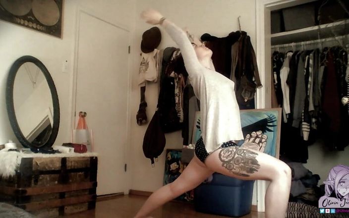 Olivia Jarden: Flux de yoga stupide à poil
