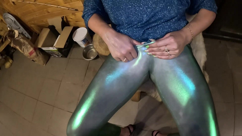 MilfyCalla: Deep blow-job och cum play på min glänsande kameltår 285