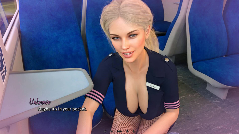 Dirty GamesXxX: Yaz sıcağı: trende seksi süper model ep.1