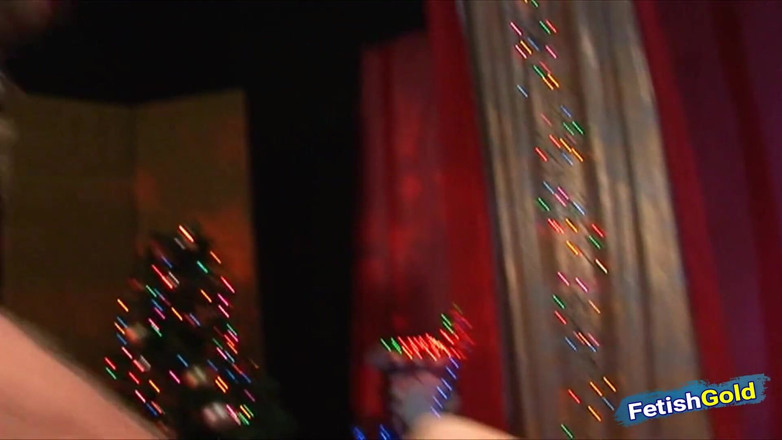 Big Boobs at Play: Busty Santa's MILF helper gets rough fuck from horny Santa...