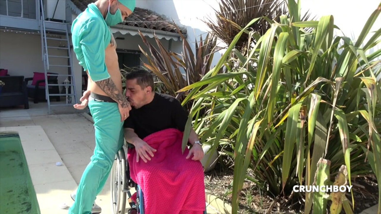 Gaybareback: Nick Spears knullad barbacka av Kevin David