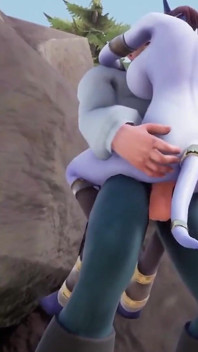 Elf Fucking a Draenei Girl in the Land of Azeroth - Warcraft Porn Parody