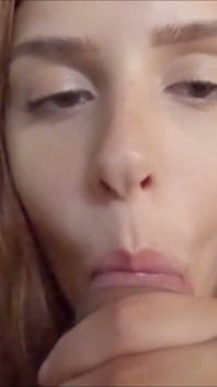 She Swallows All the Cum