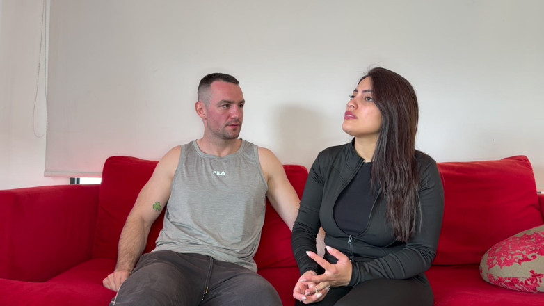Andres Acosta: Behind the Scenes Interview and Shower with Busty Latina Babe,...