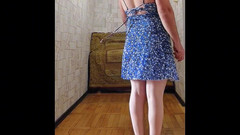 Kitty_Cross: Приголомшлива транс-красуня насолоджується теплим сонячним промінням на балконі